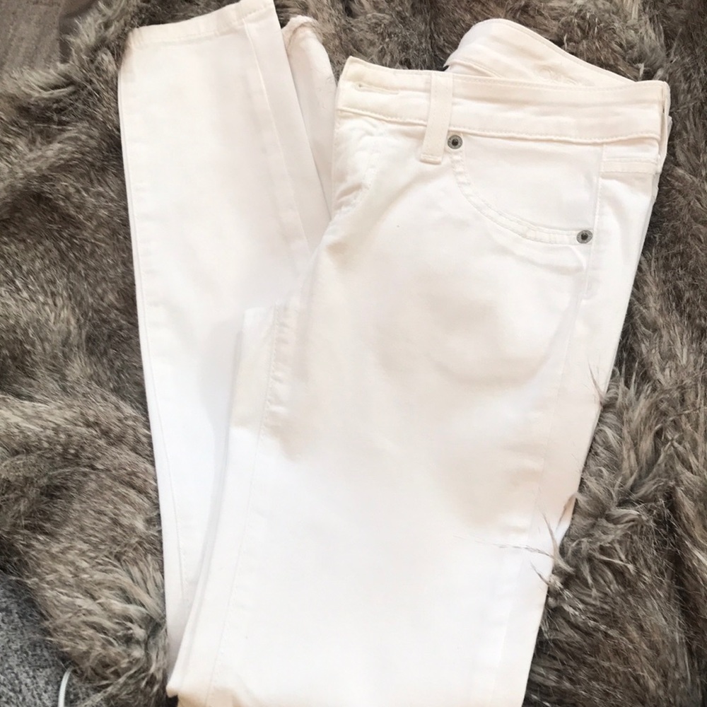 Carmar white skinny
